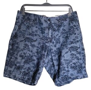 GAP Blue Floral Jean Shorts for Men